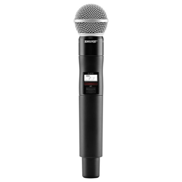 SHURE QLXD 4 CHANNEL WIRELESS HANDHELD/LAPEL COMBO MIC SYSTEM - Image 4