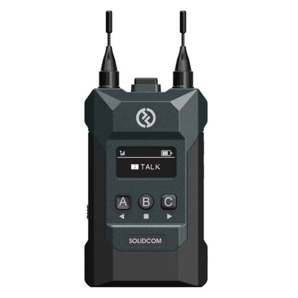 SOLIDCOM M1 WIRELESS INTERCOM SYSTEM - SINGLE MUFF HEADSETS (8 BELTPACKS) - Image 3